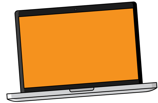 Laptop illustration